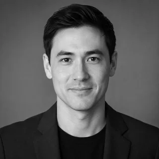 Black-and-white illustrative portrait for Kenny T.; AI-generated, not a verified likeness.